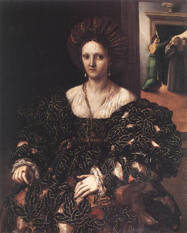 Giulio Romano Portrait of a Woman sag